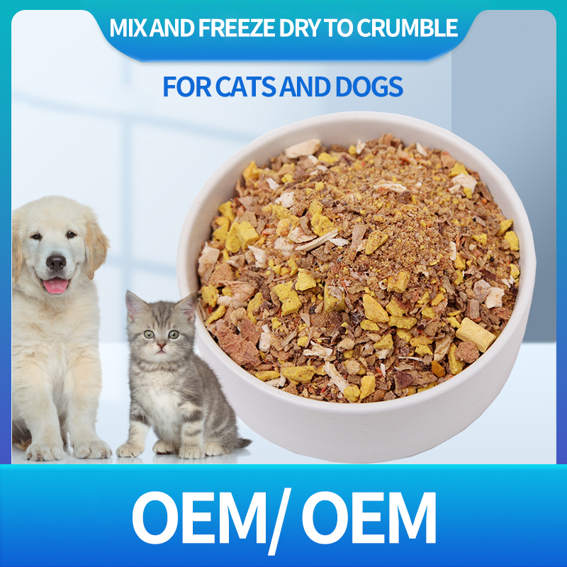 Cat and Dog Food Nutritious Blends